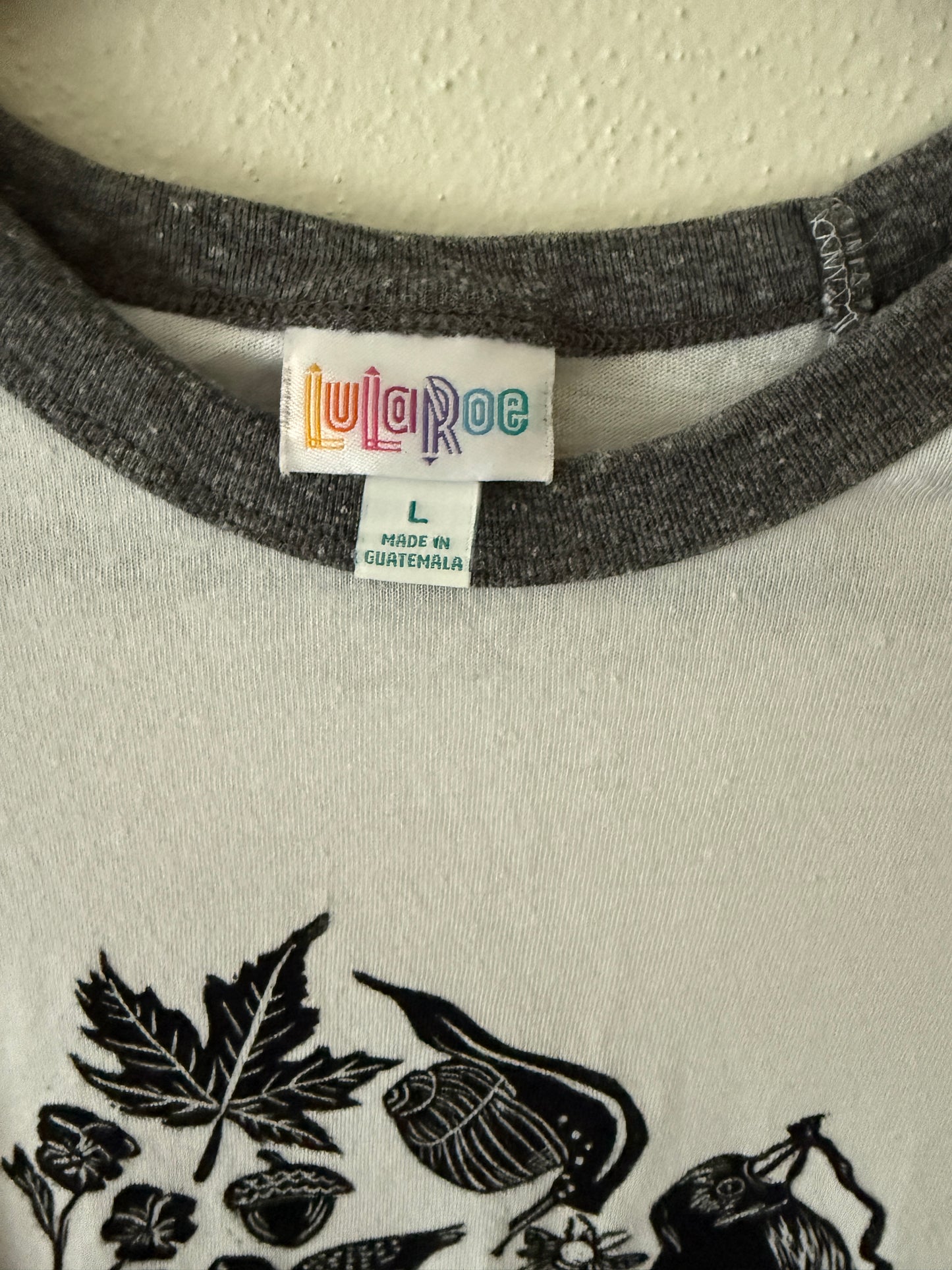 Wisconsin 3/4 Sleeve Baseball T-shirt