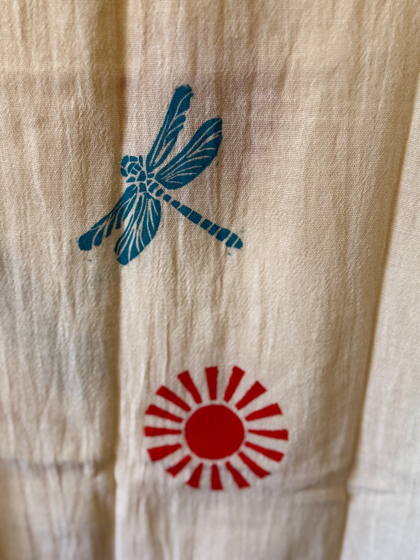 Dragonfly + Sun Tea Towel