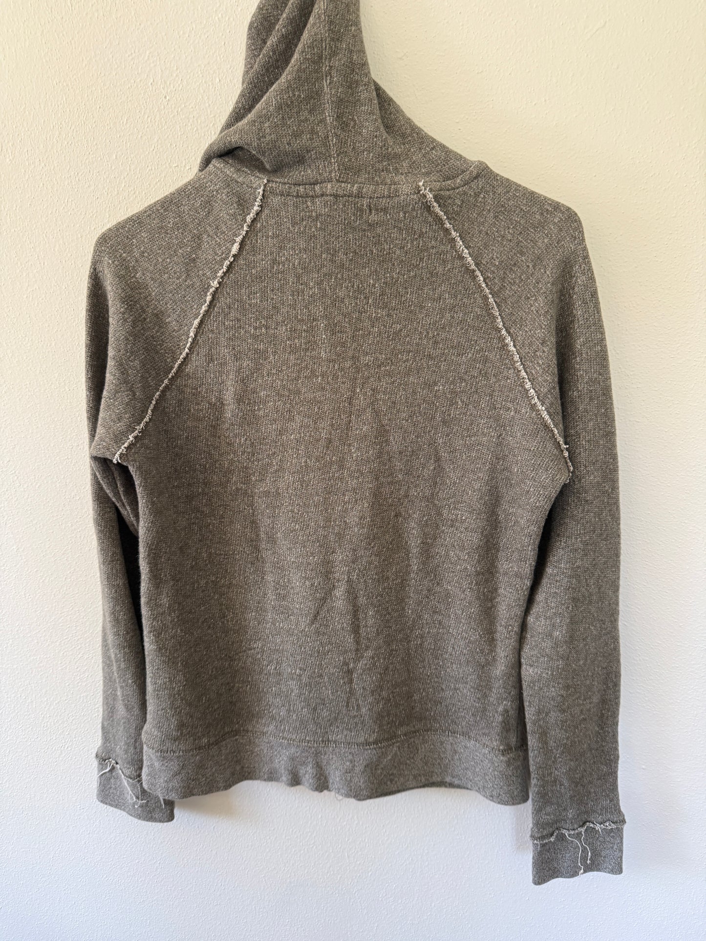 Butterfly + Flower Zip Up Hoodie
