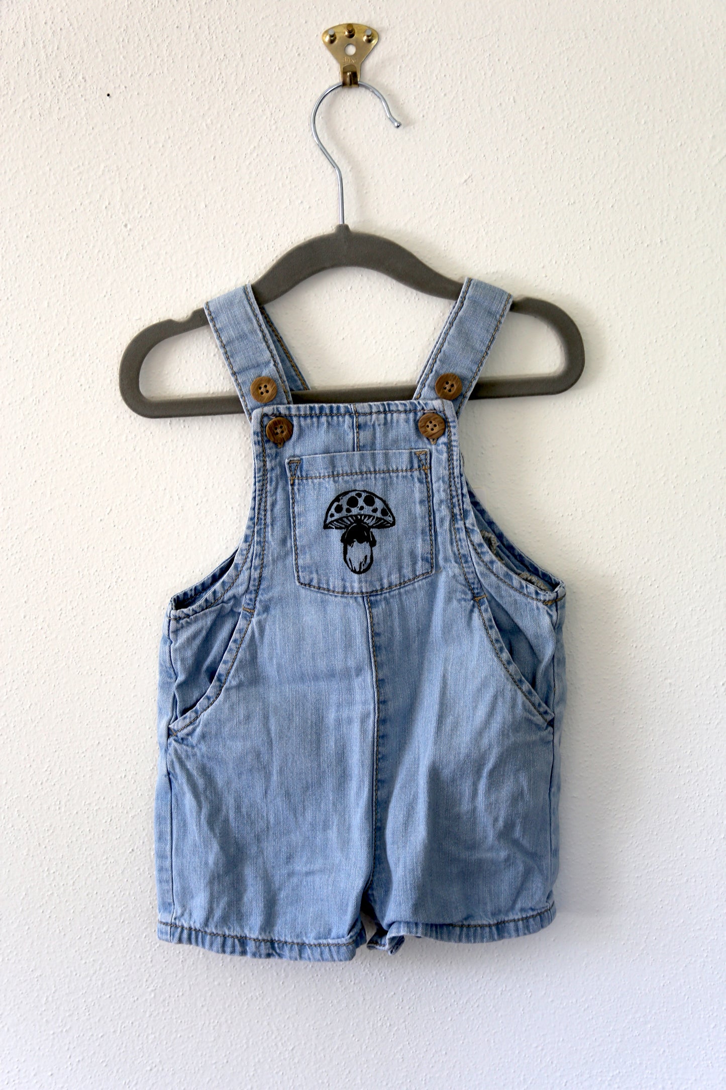 Overall Shorts