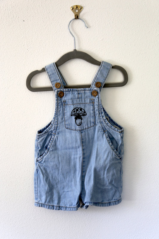 Overall Shorts