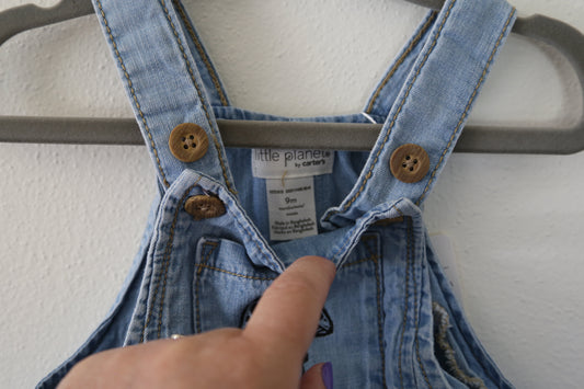Overall Shorts