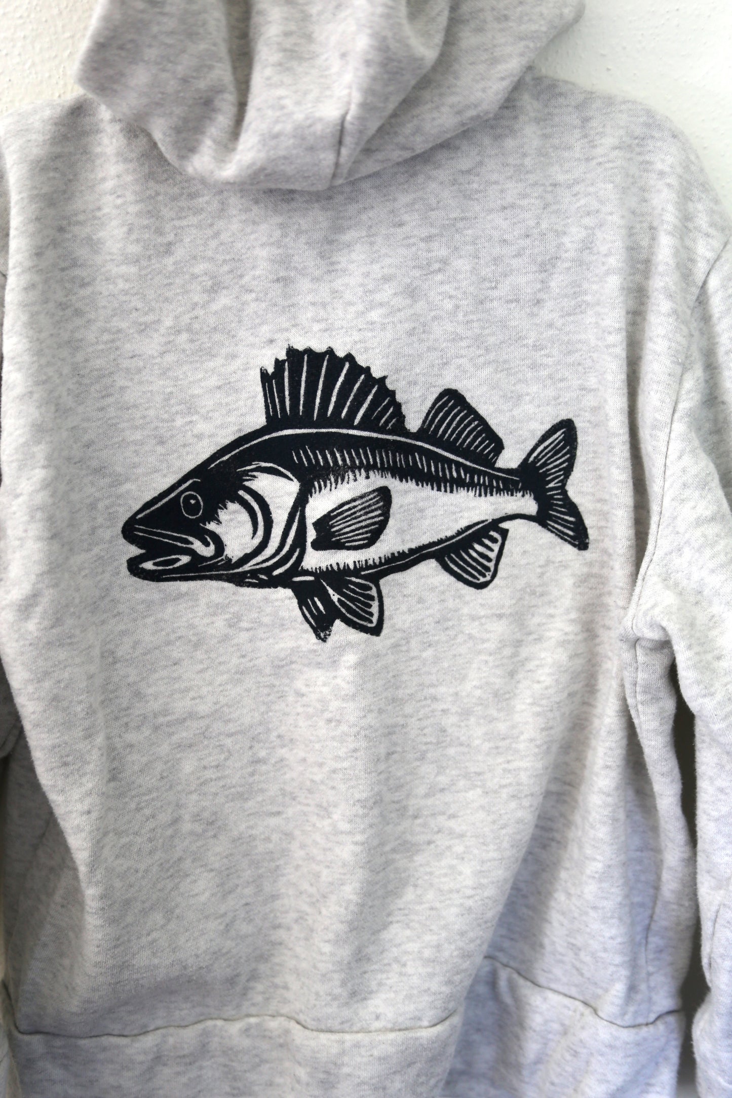 Kids Wisconsin + Fish Sweatshirt
