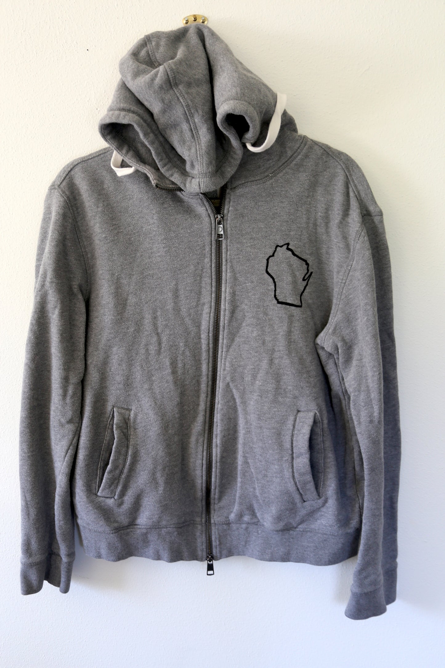 Hooded Zip Up Sweatshirt