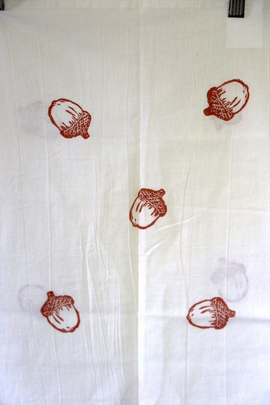 Acorn Tea Towel