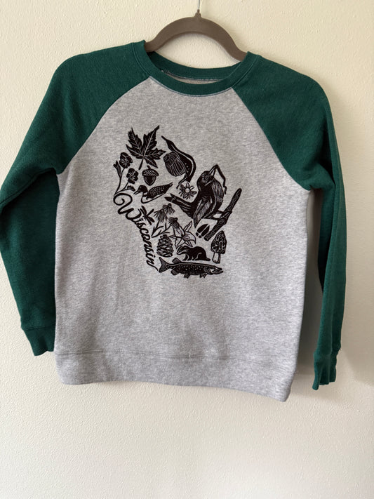 Kids Wisconsin Sweatshirt