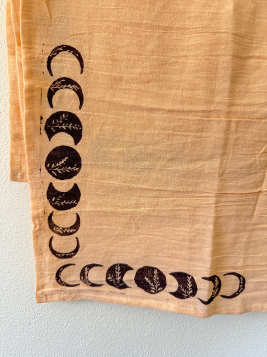 Harvest Moon Phases Tea Towel