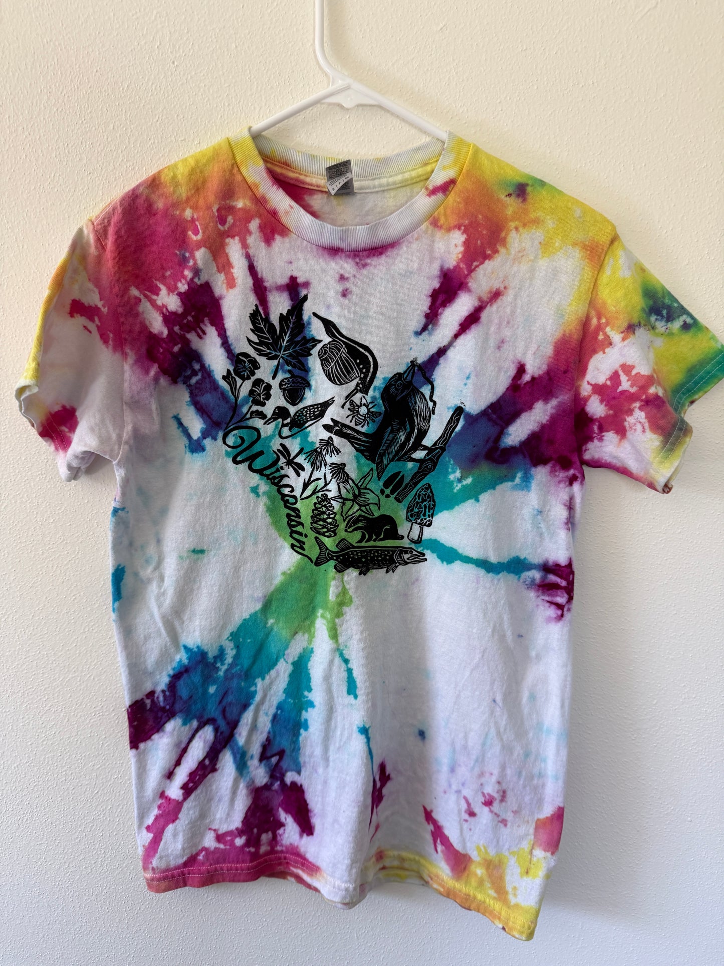 Wisconsin Tie Dyed Shirt