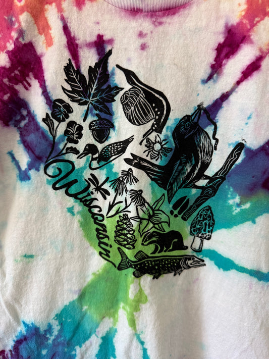 Wisconsin Tie Dyed Shirt