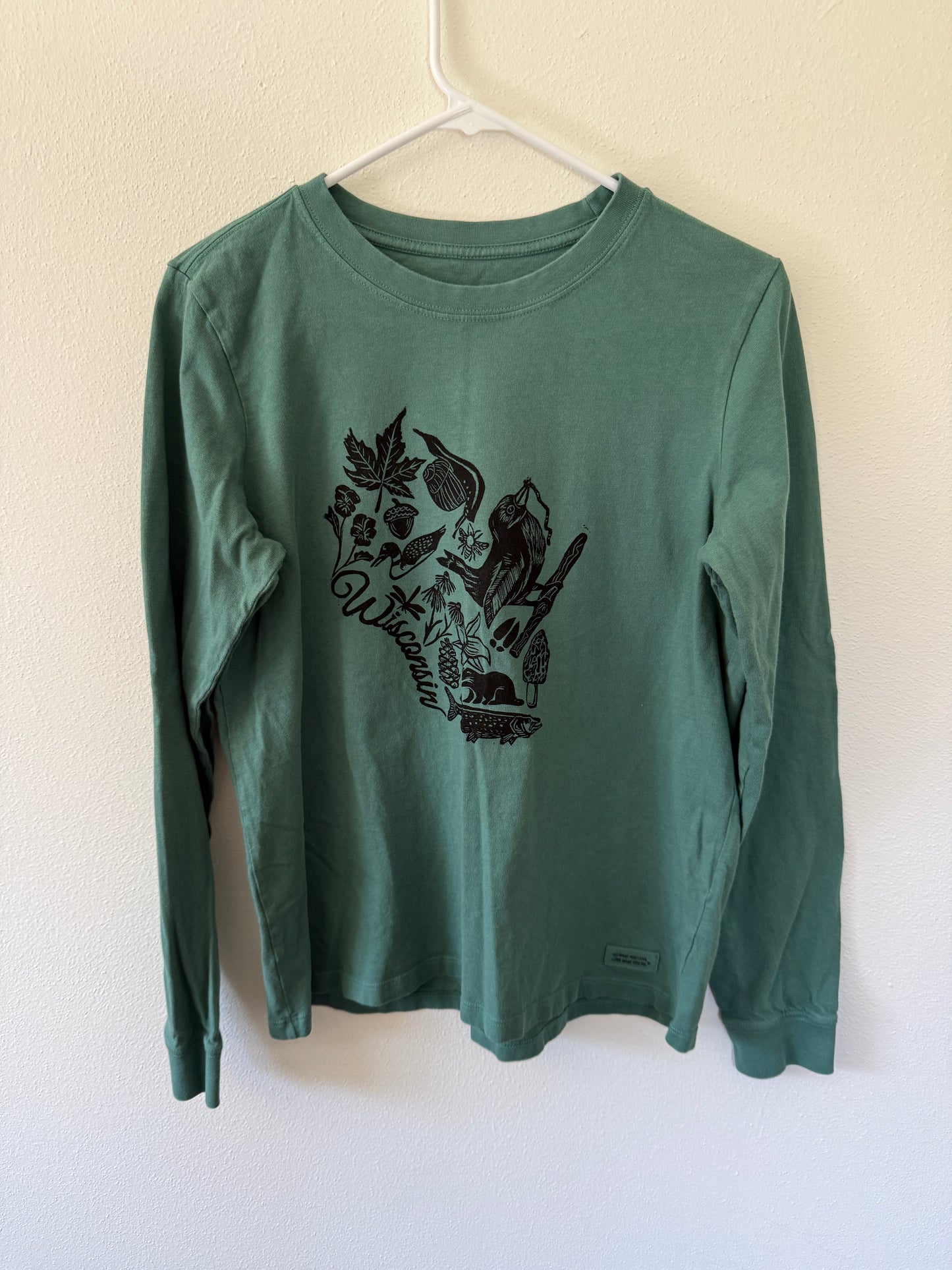 Long Sleeve Wisconsin Print