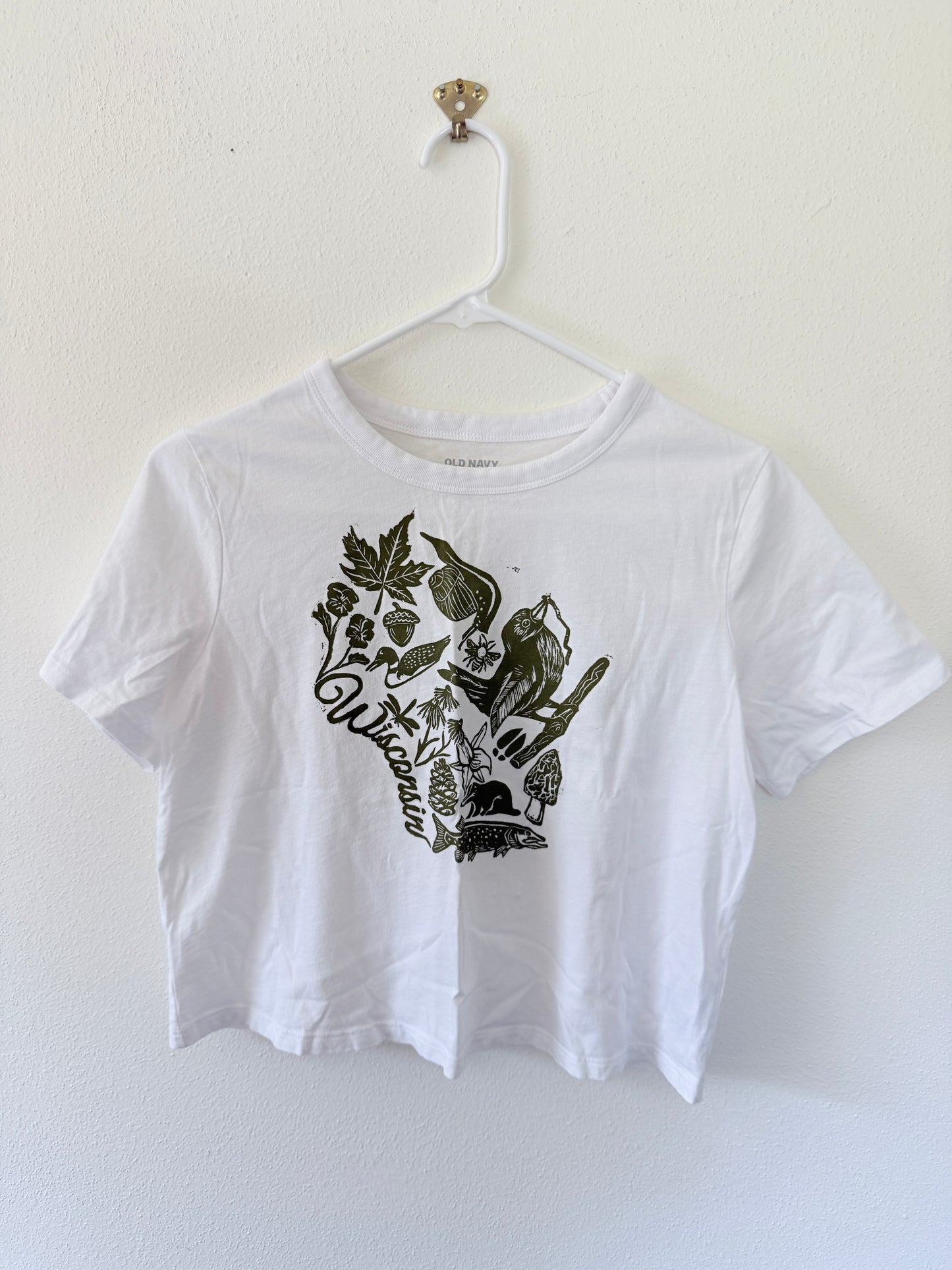 Wisconsin Cropped T-Shirt