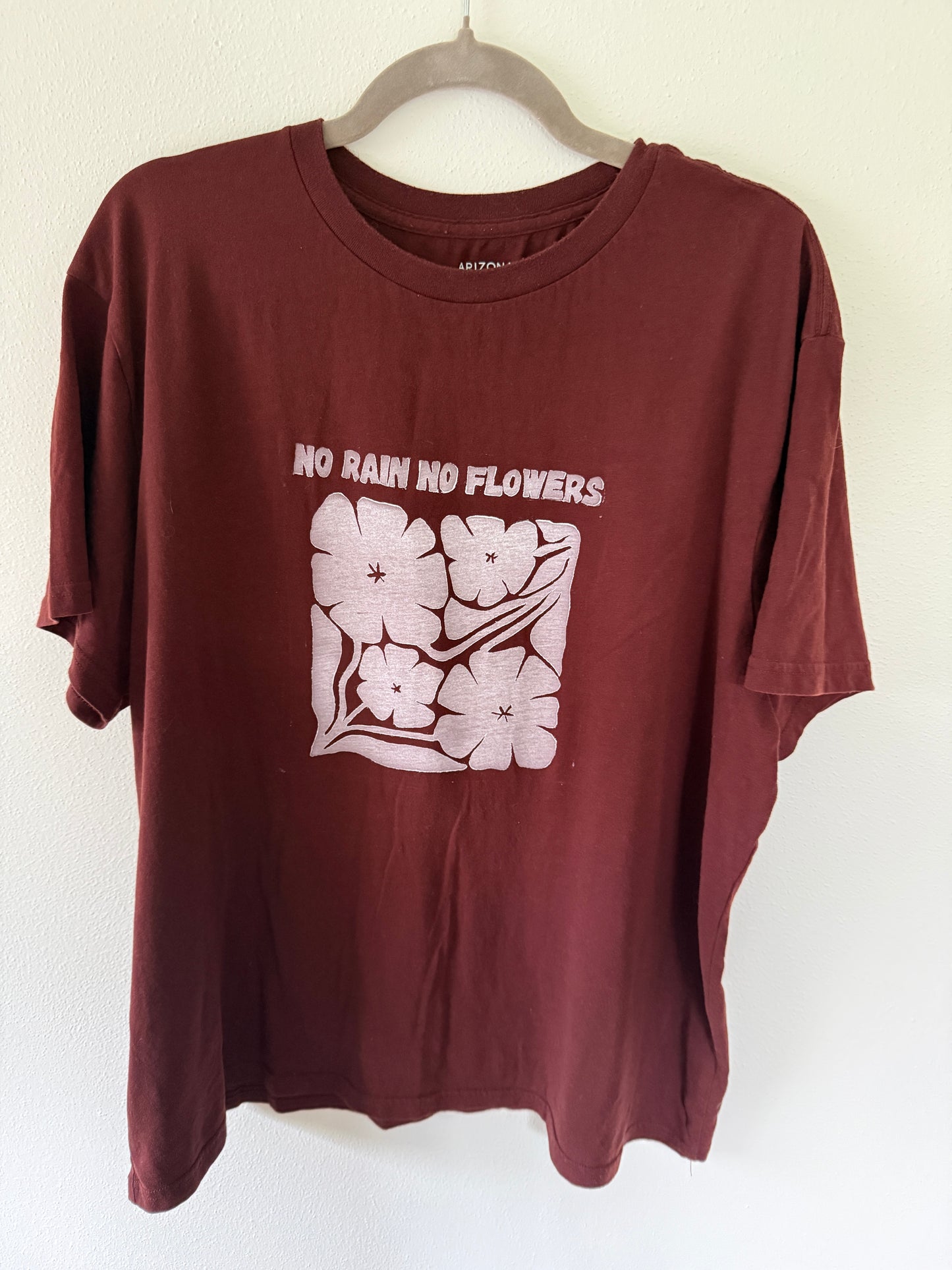 Short Sleeve No Rain No Flowers Shirt