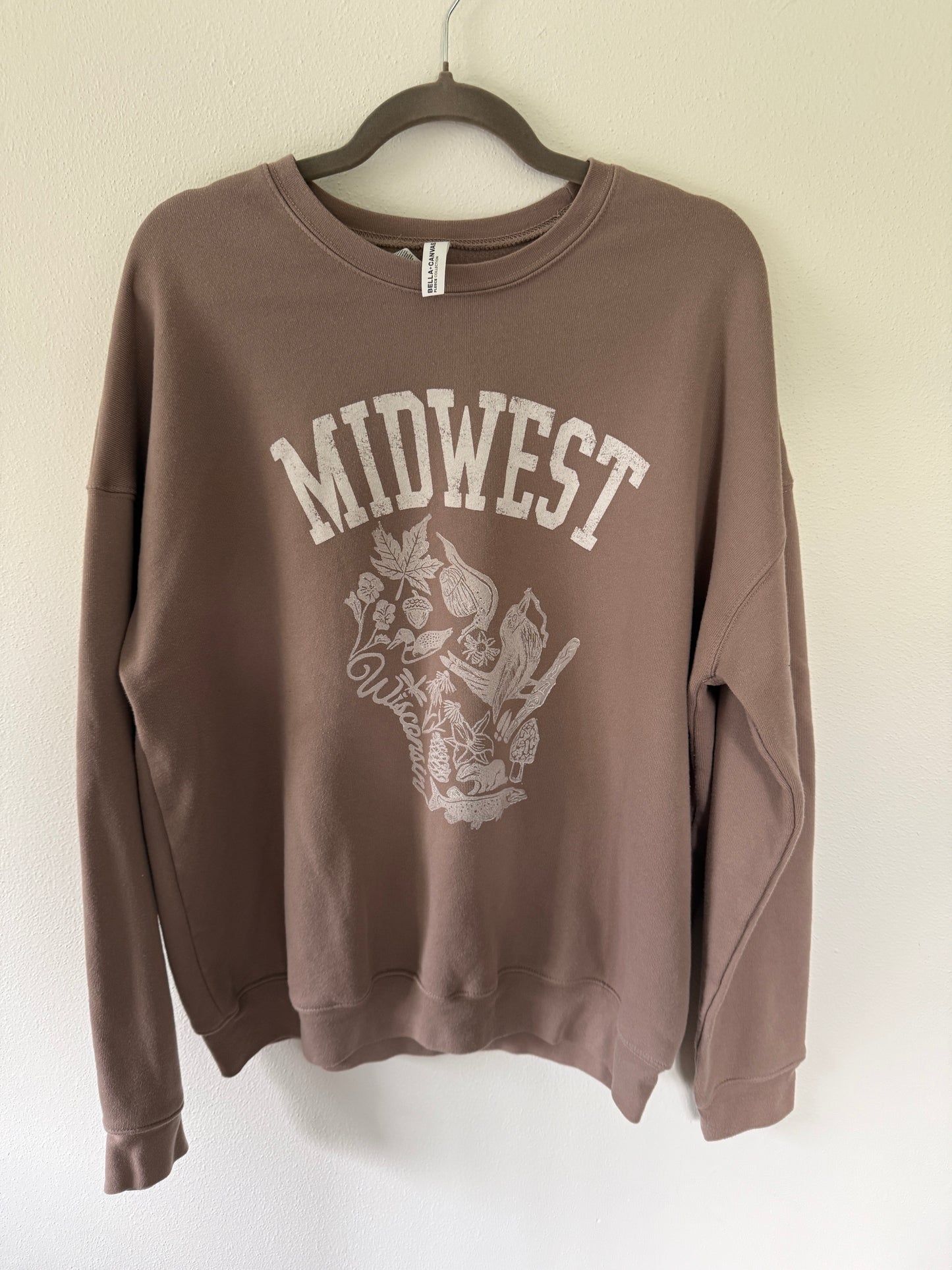 Crewneck Wisconsin Sweatshirt