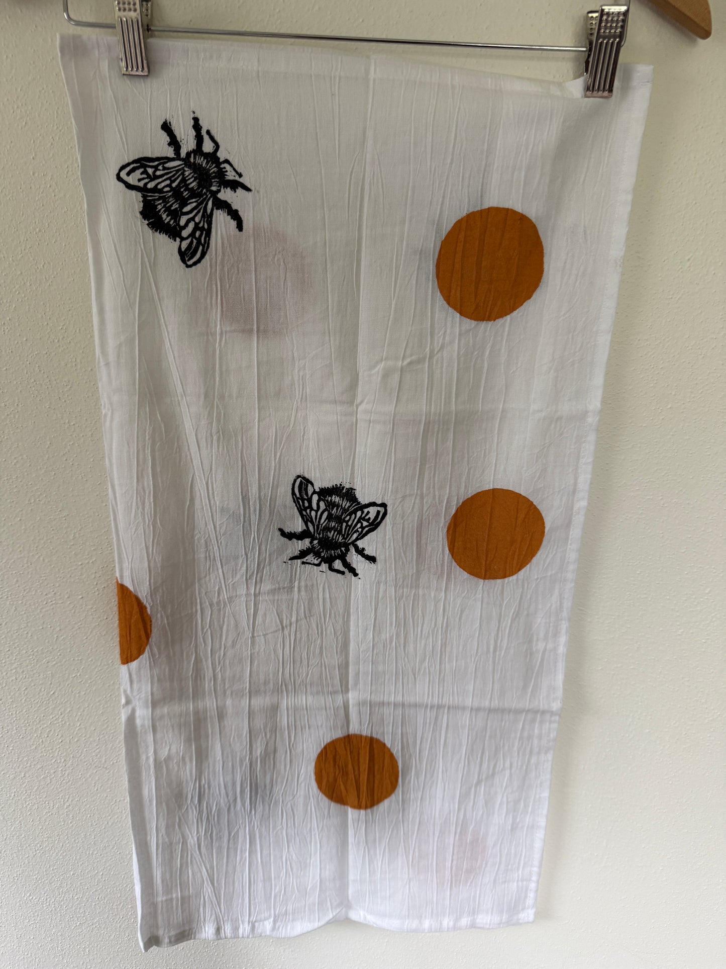 Bumblebee Tea Towel