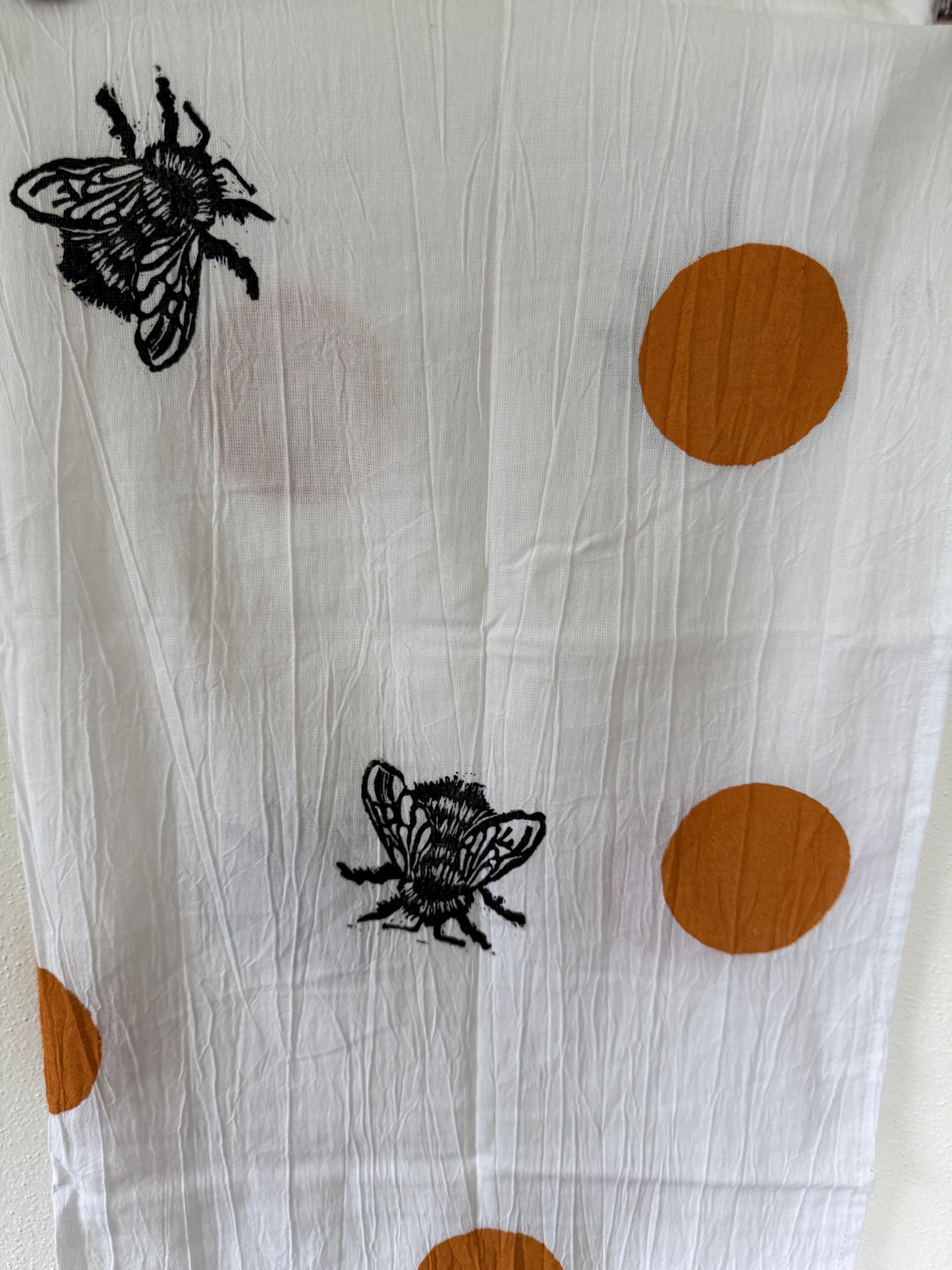 Bumblebee Tea Towel